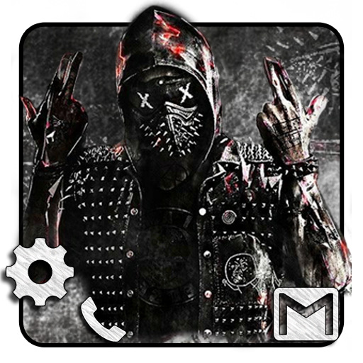 Black, Mask, Man Themes & Wall