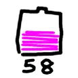 Graffiti Battery Meter [Widget