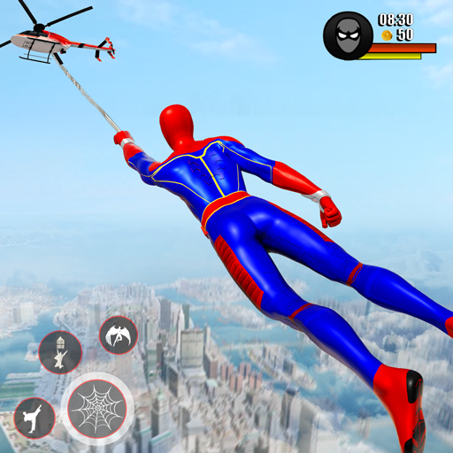 Spider Rope Superhero Man Game