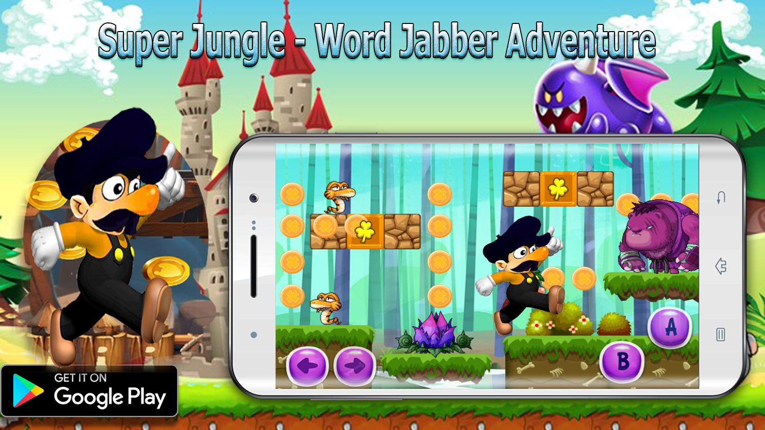 Скачать Super jungle world adventure run на ПК | Официальный представитель  GameLoop