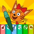 Kid-E-Cats Kids Coloring Games