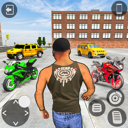 Download Indian Master Bike Driving Sim android on PC