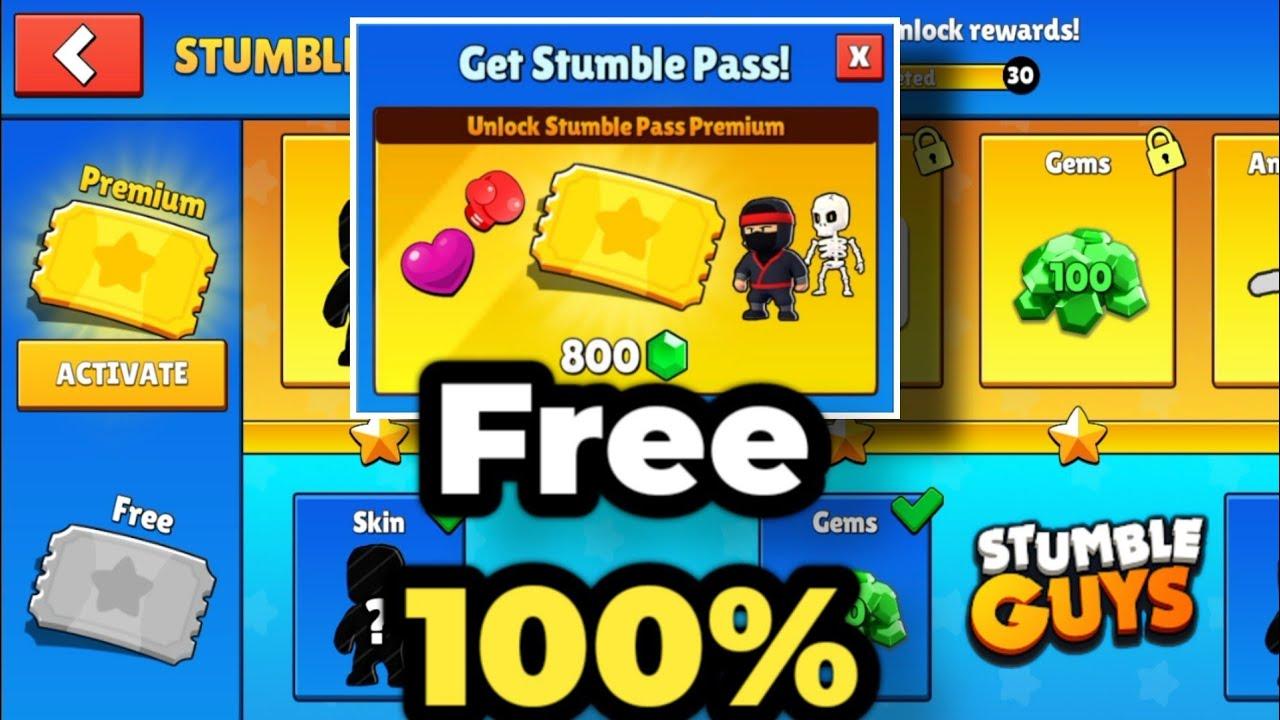 Download Stumble-Guys Gems MOD android on PC