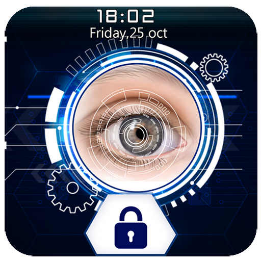 Eye Scanner App Prank to Unloc