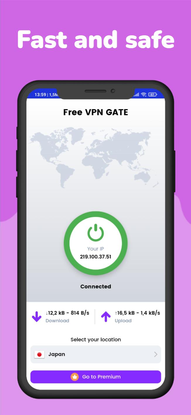 Скачать Vpn Gate Pro - Fast & Safe на ПК | Официальный представитель  GameLoop