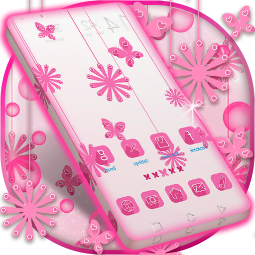 Cute Pink Launcher Theme