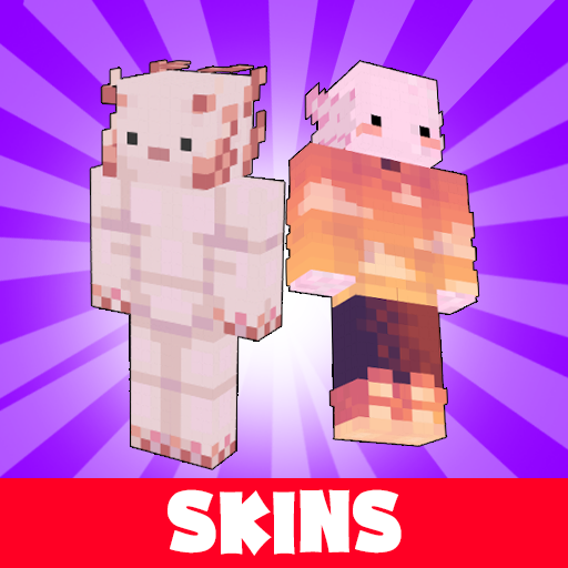 Axolotl Skins for MCPE