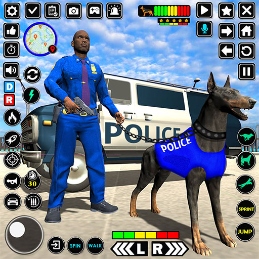 Polis köpeği: 3D nakliye kamyo