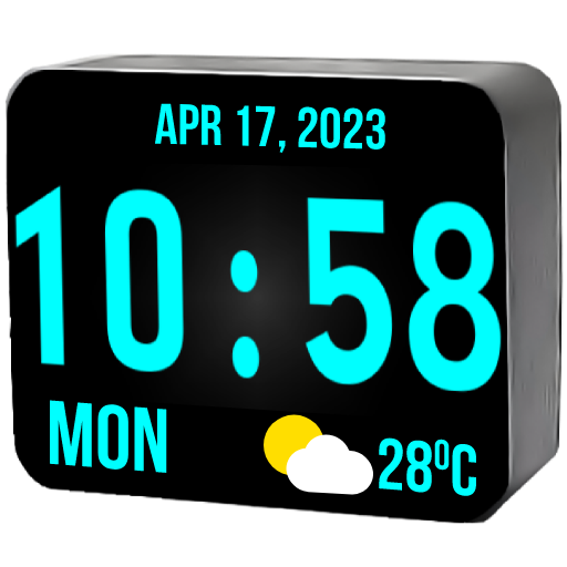 Huge Digital Clock