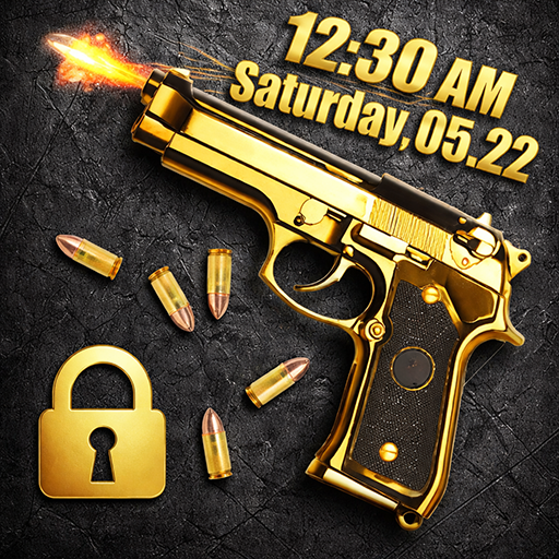 Gun Shooting Lock Screen