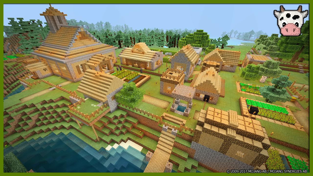 Download Survival Village Minecraft map android on PC