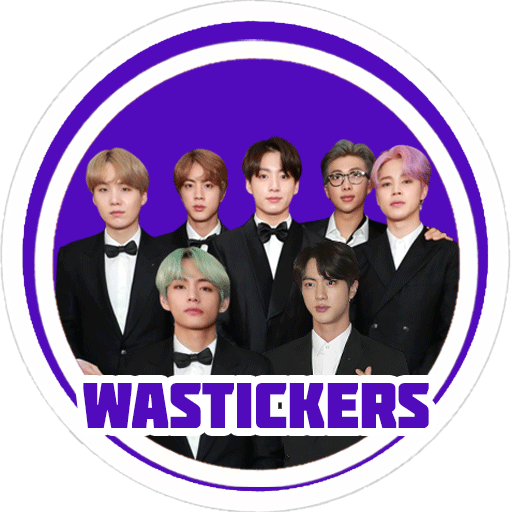 K-Pop BTS WASticker Animated