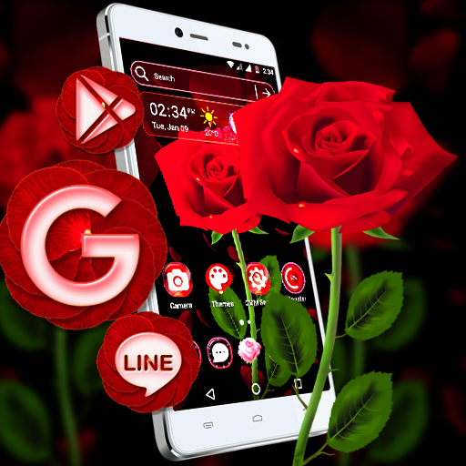 Rose Launcher Theme