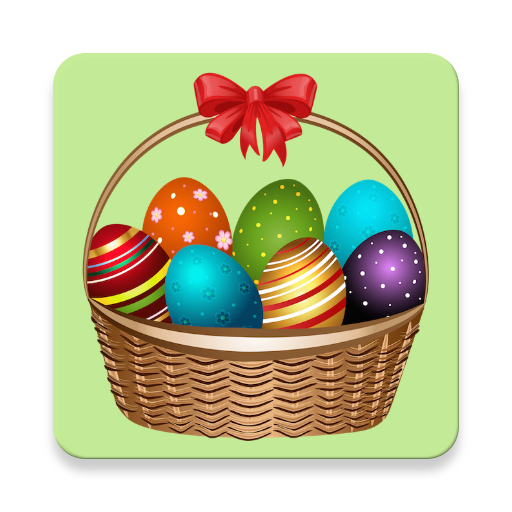 Easter stiker editor foto