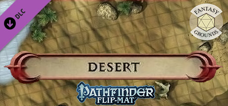 Fantasy Grounds - Pathfinder RPG - Pathfinder Flip-Mat - Classic Desert