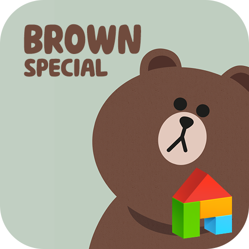 Brown.S LINE Launcher theme