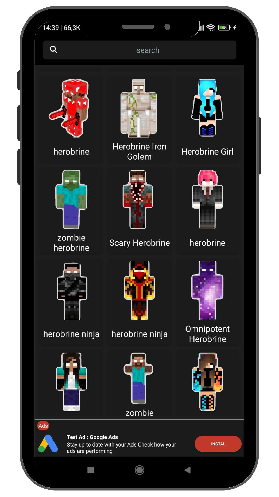 Скачать Herobrine Mod for MCPE на ПК | Официальный представитель GameLoop