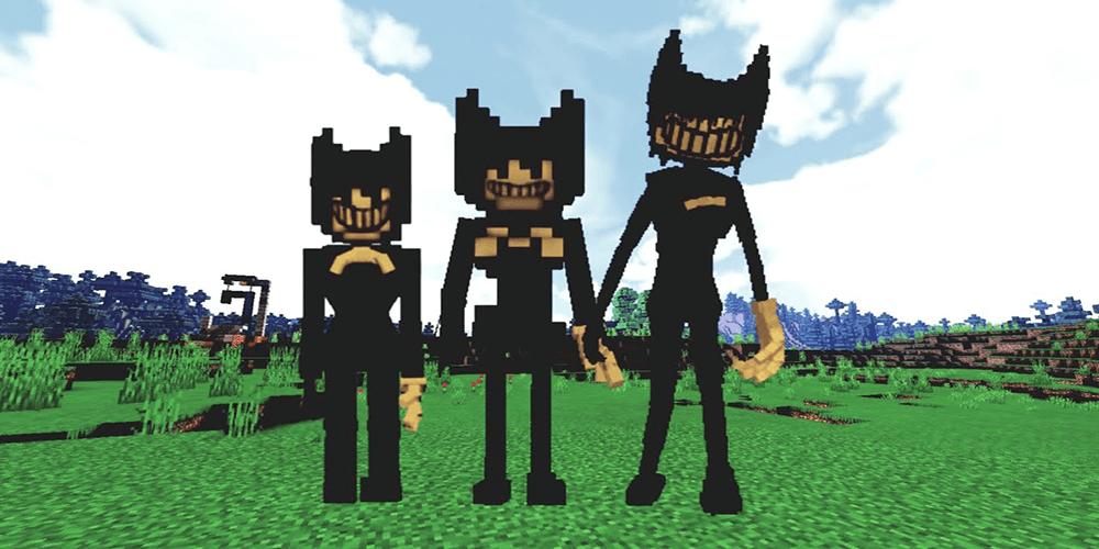 Download Bendy Ink Minecraft Mod MCPE android on PC