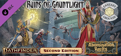 Fantasy Grounds - Pathfinder 2 RPG - Pathfinder Adventure Path #163: Ruins of Gauntlight (Abominatio