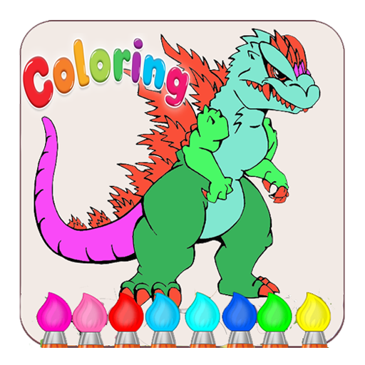 Coloring Godzilla VS Kong Easy