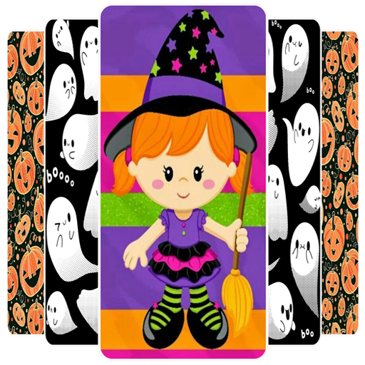 Hình nền Halloween dễ thương