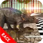 Triceratops Simulator Racing