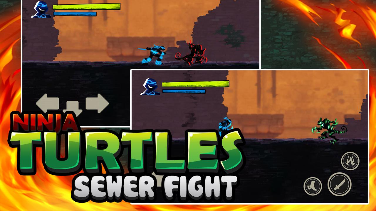 Download Turtles Shadow Ninja Sewer Run android on PC