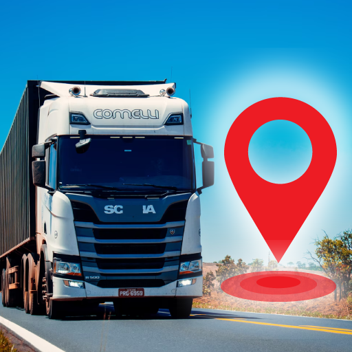Navegador GPS para caminhão