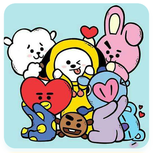 BT21 Cute wallpaper : Foto Wallpaper at21 Universe