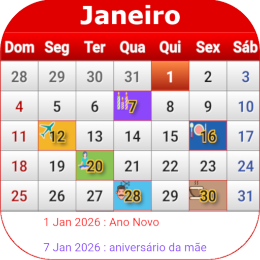 Brasil Calendário 2025