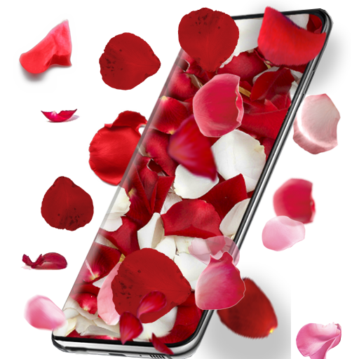 🌹 Rose Petals Live Wallpaper 