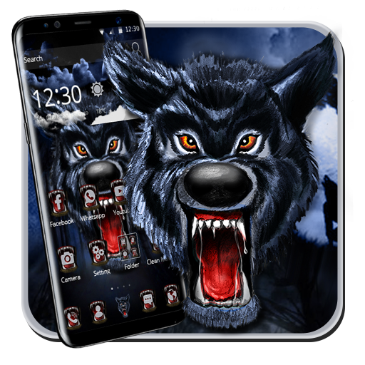 Scary Dark Wolf Theme