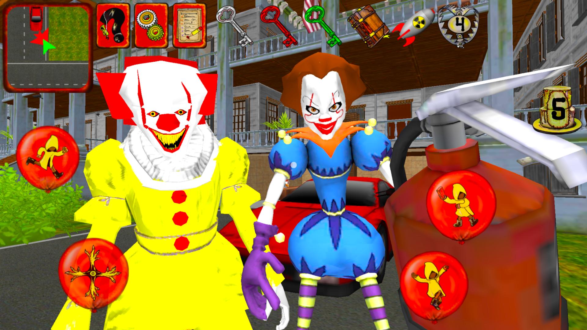 Скачать Clown Neighbor Brothers Escape на ПК | Официальный представитель  GameLoop