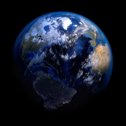 पृथ्वी 3डी एनिमेटेड वॉलपेपर