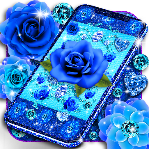 Blue diamonds live wallpapers