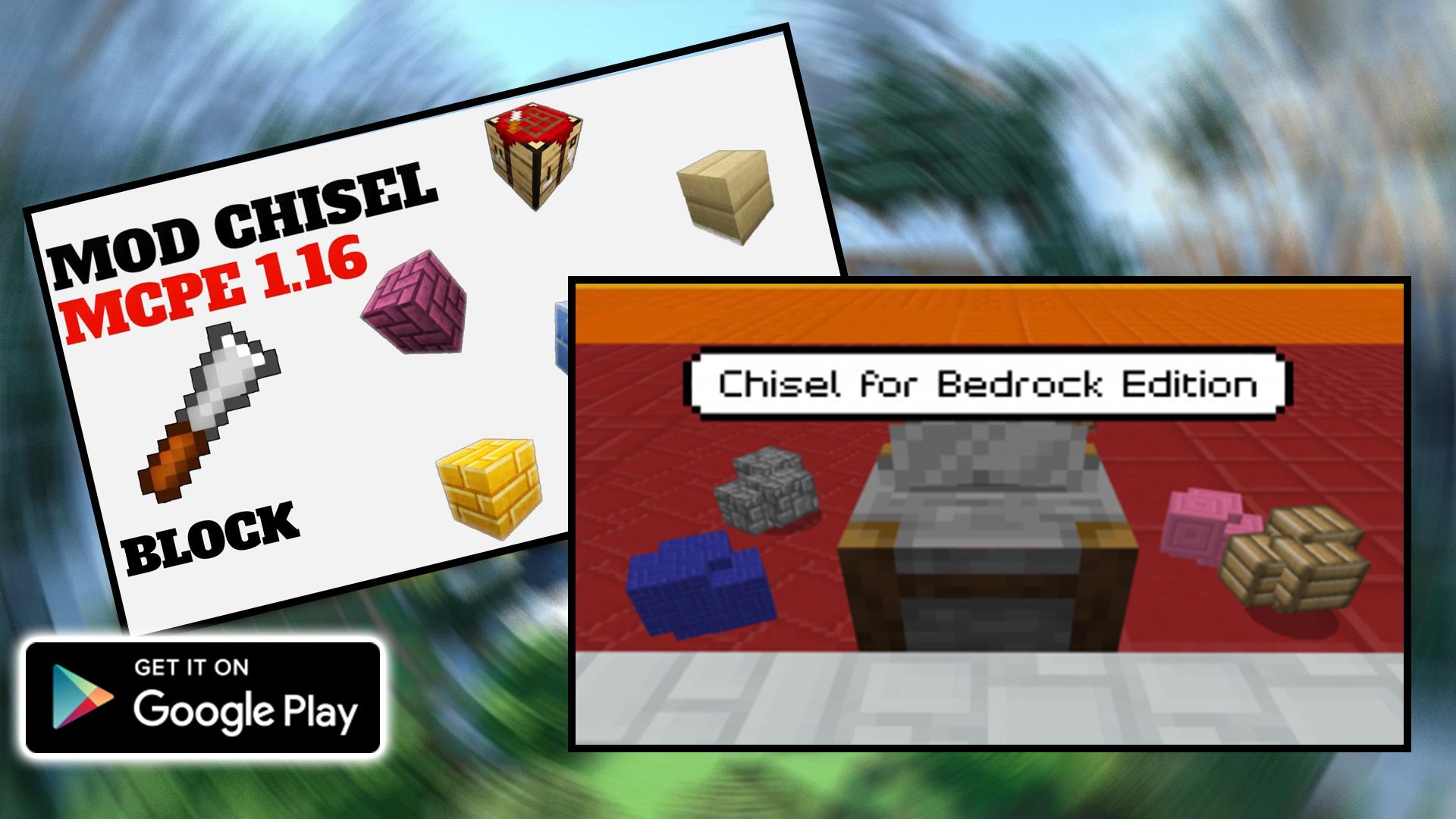 Chisel Mod for Minecraft MCPE for Android - Free App Download