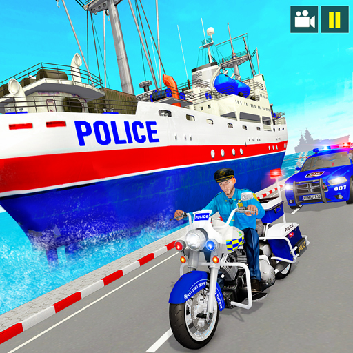 Police ship Transport Truck