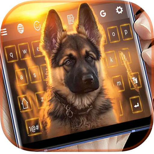 Shepherd Dog Keyboard