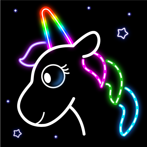 Unicorn Coloring Girl Games