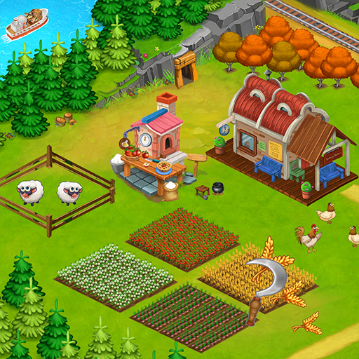 Farm Town Farming Life Game