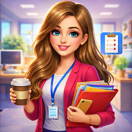 Office Girl Simulator Game 3D