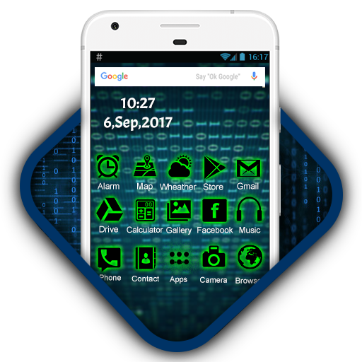 Hacker Launcher : Hacker Ultra Theme