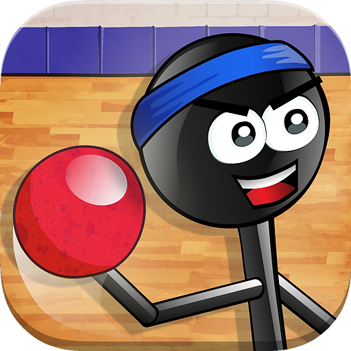 Stickman Dodgeball Match