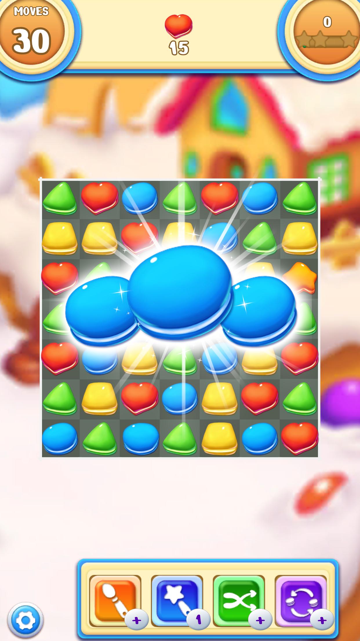 Descargar Cookie Macaron Pop : Match 3 en PC | GameLoop Oficial