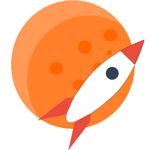 Rocket : Planet Mars & Space