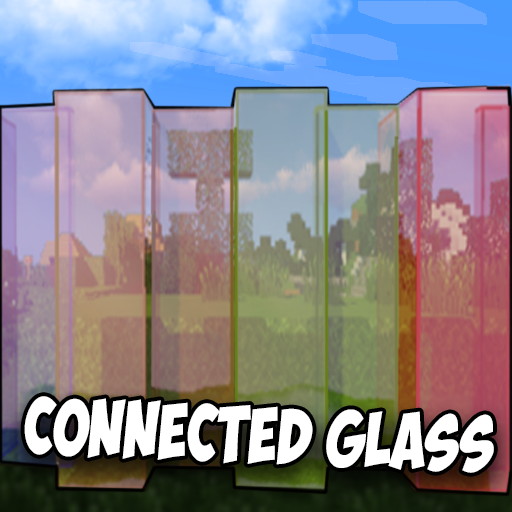 Connected Glass - Мод для MCPE