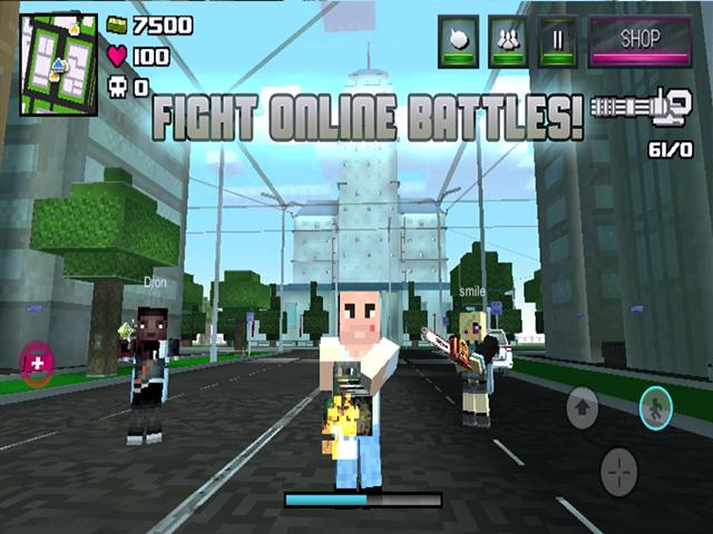 Download Block City Wars Mine Mini Ga Android App on PC/ Block