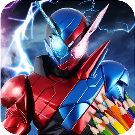 Download How To Color Kamen Rider android on PC