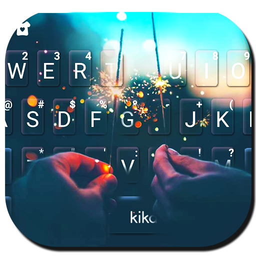 Romantic Firework Keyboard The