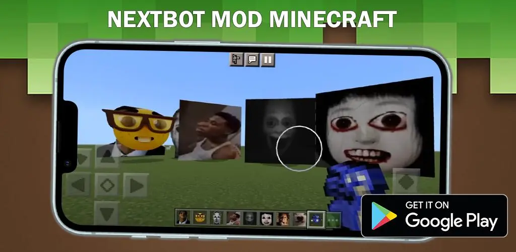 Download Nextbot mod for Minecraft PE android on PC